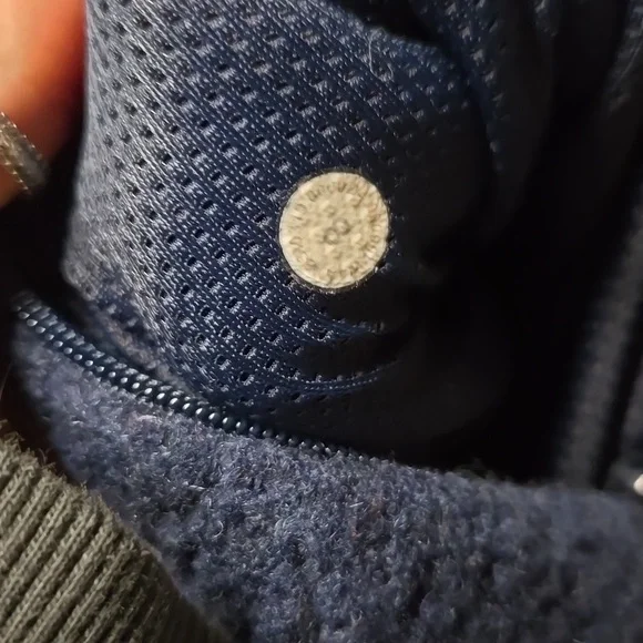 Lululemon Stand Out Sherpa 1/2 Zip In True Navy - Picture 5 of 6